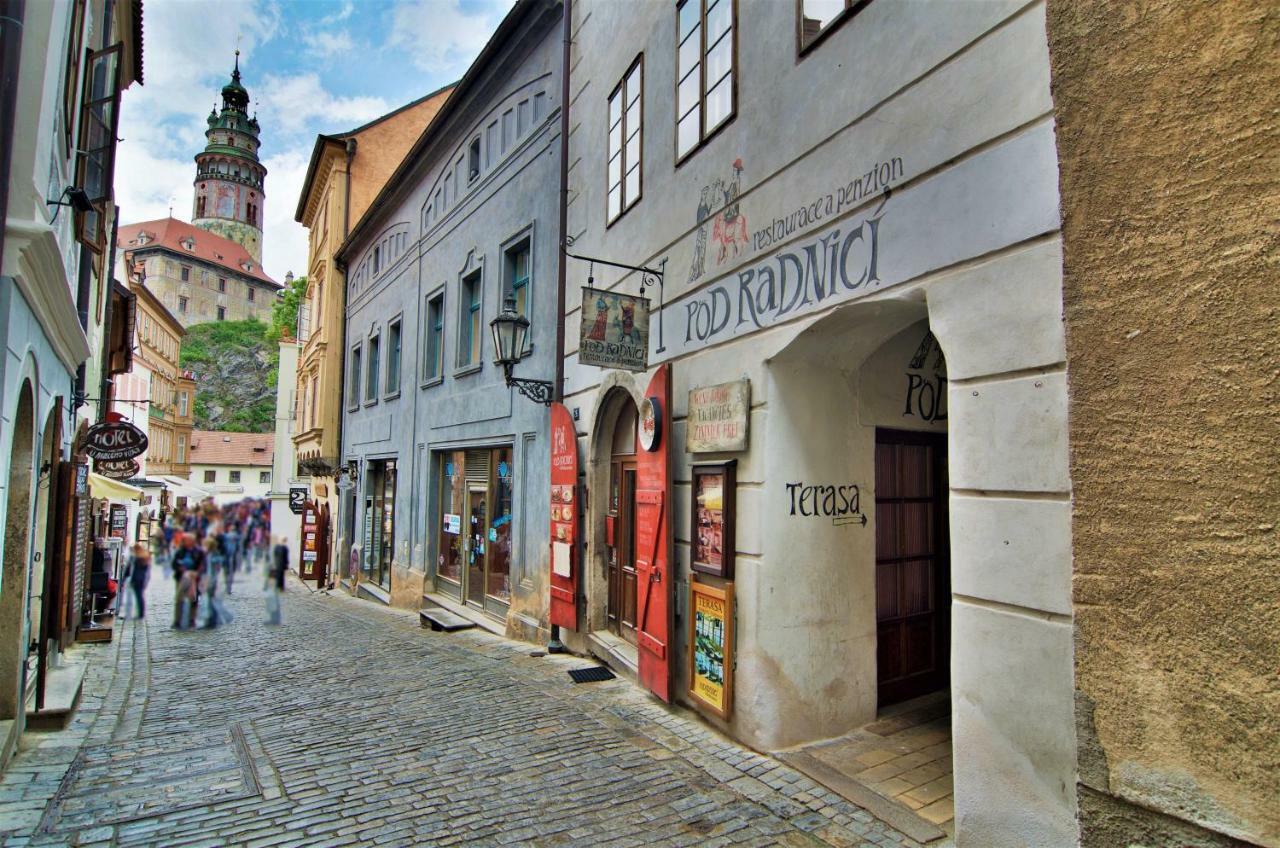 Pension Pod Radnici Český Krumlov Eksteriør billede